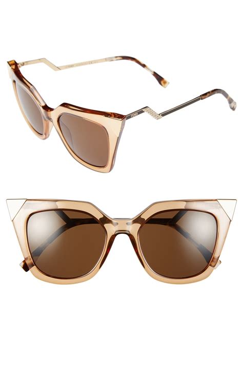 fendi women glasses|fendi sunglasses women cat eye.